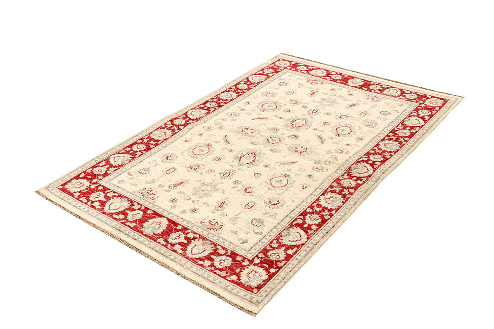 Bisque Oushak 3' 10 x 5' 8 - No. 64656 - ALRUG Rug Store