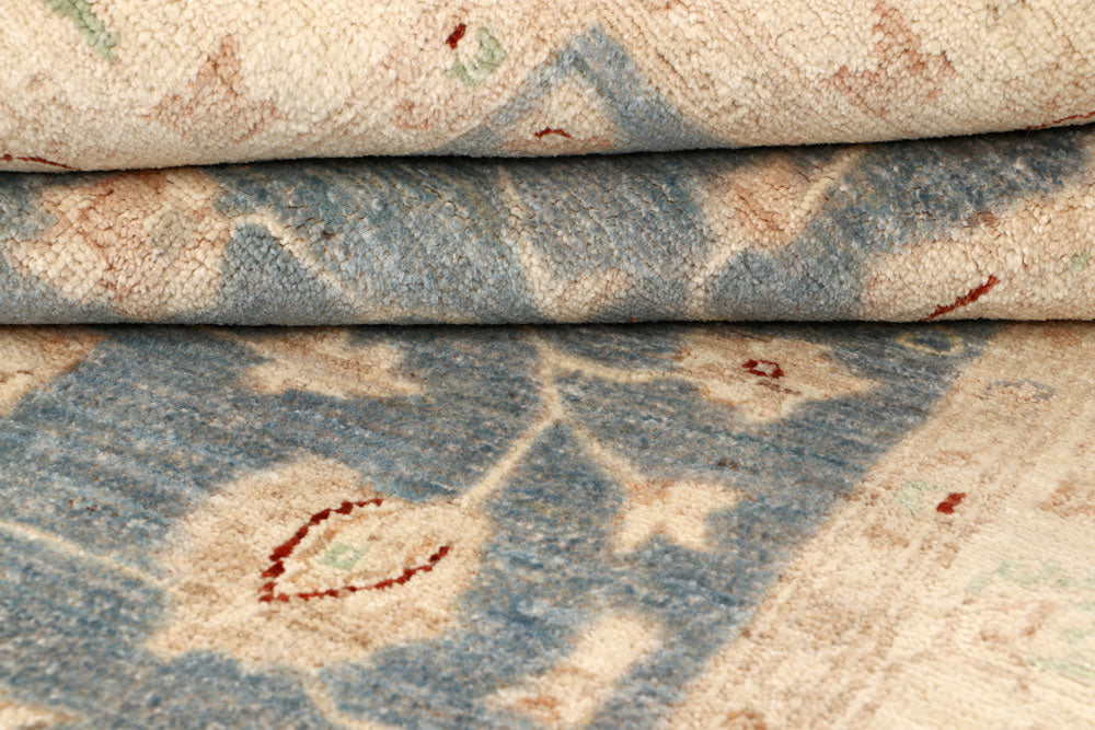 Light Slate Grey Oushak 3' 11 x 6' - No. 64659 - ALRUG Rug Store