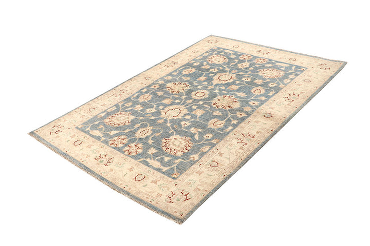 Light Slate Grey Oushak 3' 11 x 6' - No. 64659 - ALRUG Rug Store