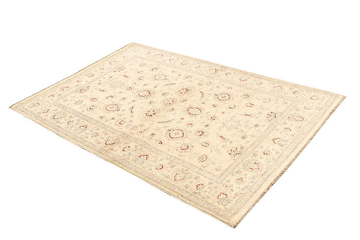 Bisque Oushak 4' x 5' 10 - No. 64661 - ALRUG Rug Store