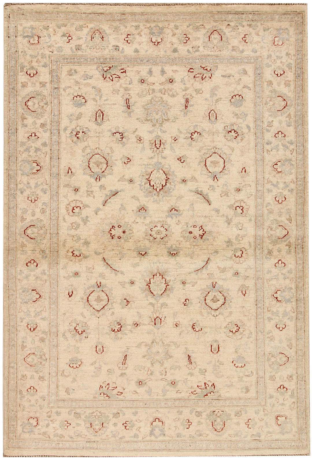 Bisque Oushak 4' x 5' 10 - No. 64661 - ALRUG Rug Store