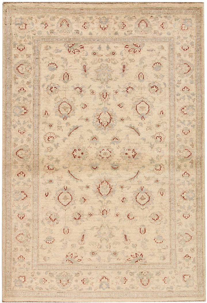 Bisque Oushak 4' x 5' 10 - No. 64661 - ALRUG Rug Store