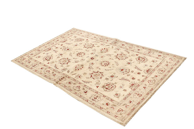 Blanched Almond Oushak 3' 10 x 6' - No. 64663 - ALRUG Rug Store