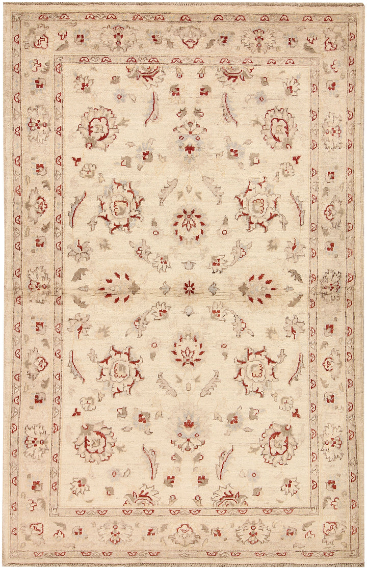 Blanched Almond Oushak 3' 10 x 6' - No. 64663 - ALRUG Rug Store