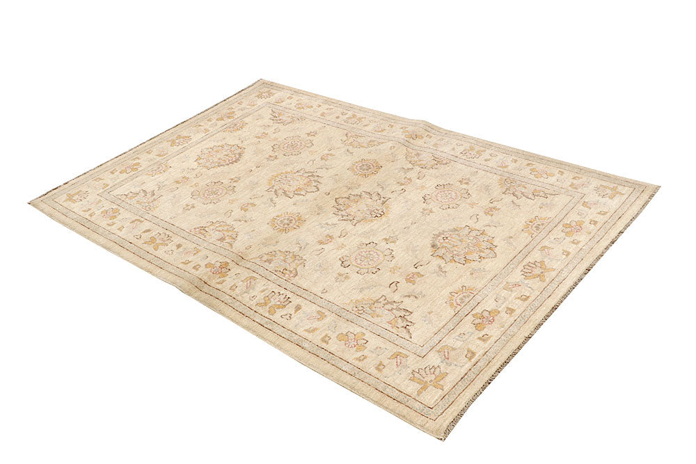 Bisque Oushak 3' 10 x 5' 9 - No. 64664 - ALRUG Rug Store