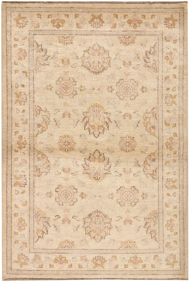 Bisque Oushak 3' 10 x 5' 9 - No. 64664 - ALRUG Rug Store