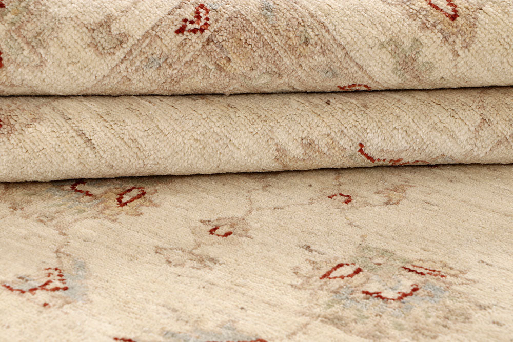 Antique White Ziegler 7' 9 x 9' 9 - No. 64665 - ALRUG Rug Store