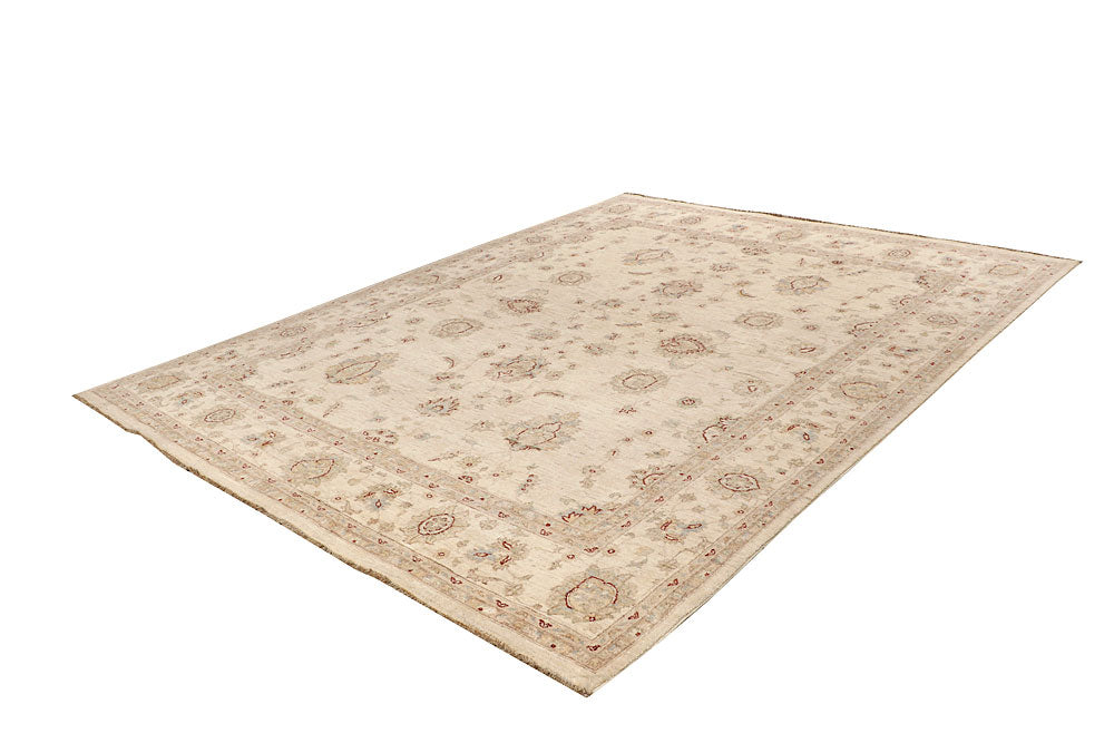 Antique White Ziegler 7' 9 x 9' 9 - No. 64665 - ALRUG Rug Store