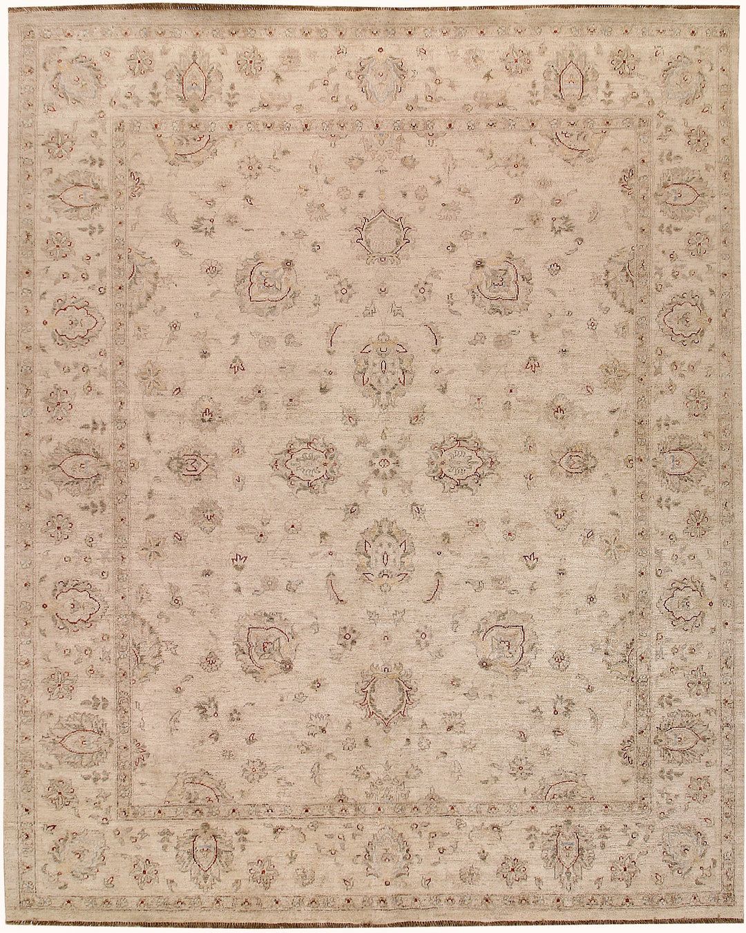 Antique White Ziegler 7' 10 x 9' 8 - No. 64667 - ALRUG Rug Store