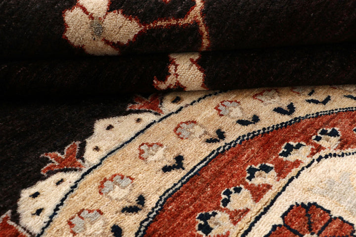 Saddle Brown Oushak 8'  x" 9'  11" - No. QA71417