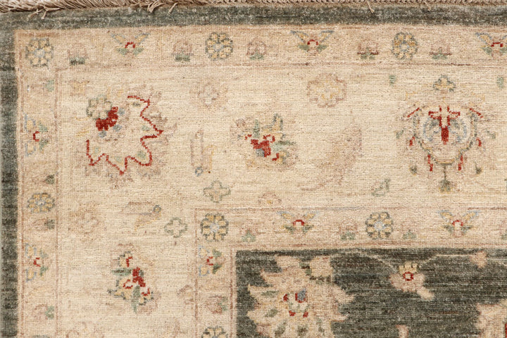 Dark Olive Green Ziegler 8' x 9' 8 - No. 64669 - ALRUG Rug Store