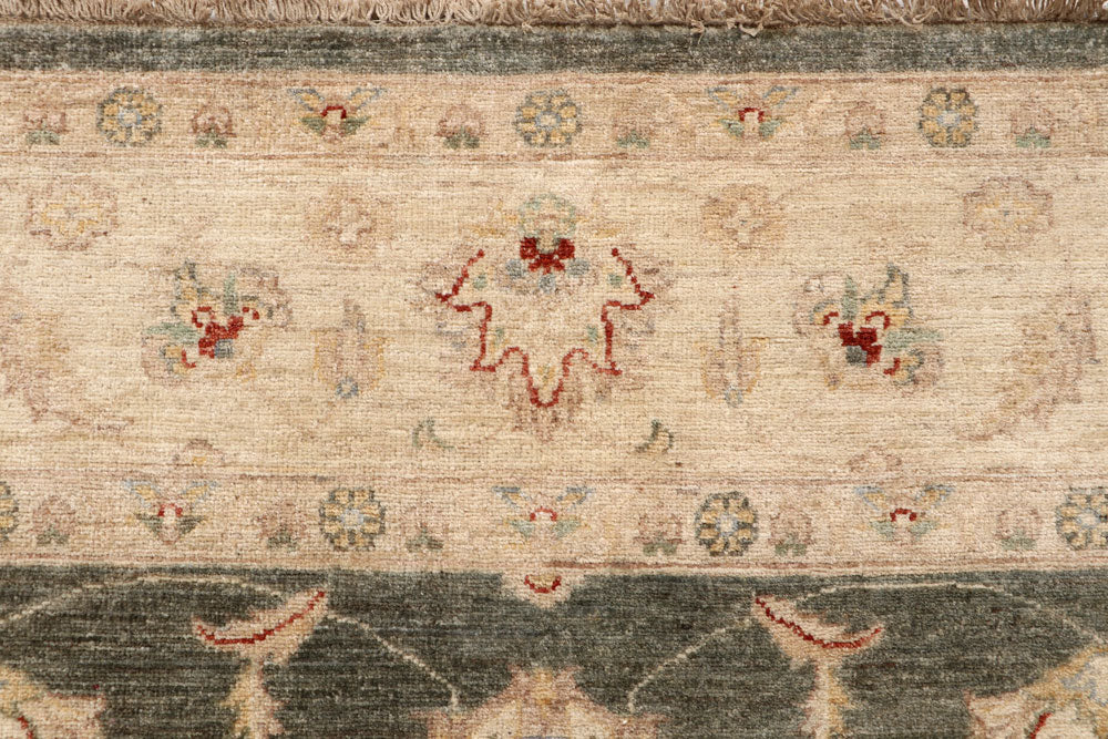 Dark Olive Green Ziegler 8' x 9' 8 - No. 64669 - ALRUG Rug Store