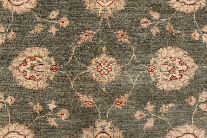 Dark Olive Green Ziegler 8' x 9' 8 - No. 64669 - ALRUG Rug Store