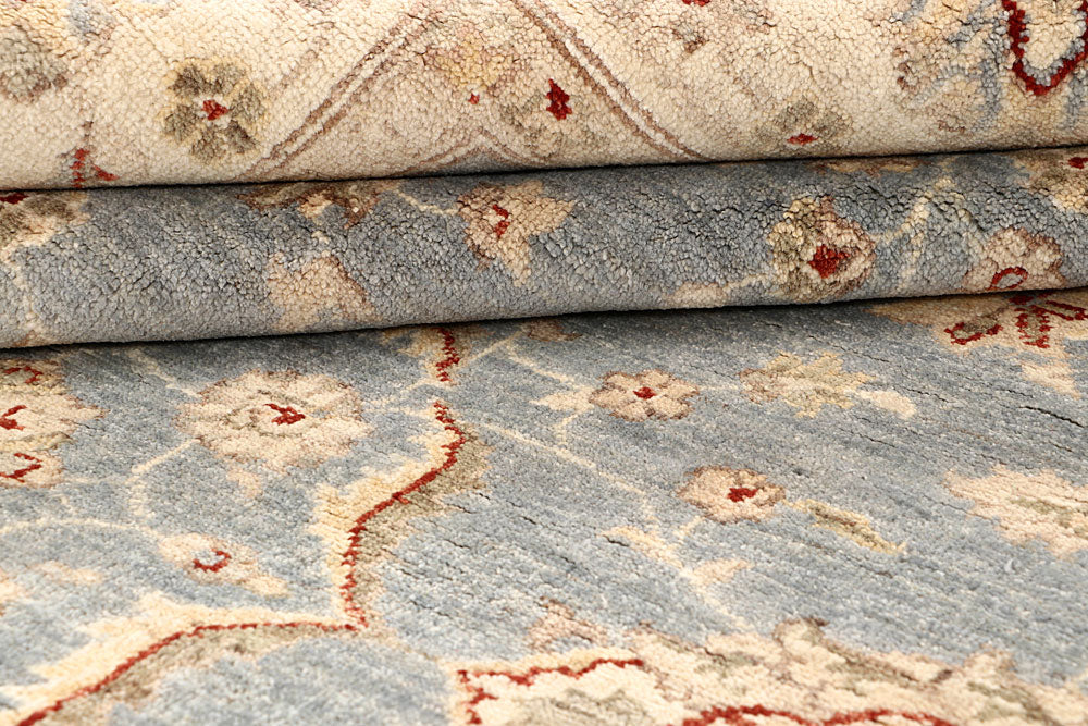 Light Slate Grey Oushak 8' x 9' 11 - No. 64676 - ALRUG Rug Store