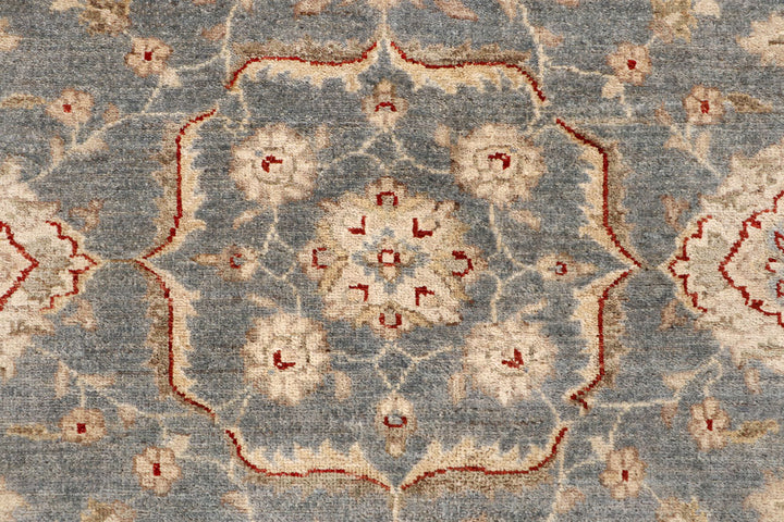 Light Slate Grey Oushak 7' 10 x 9' 10 - No. 64678 - ALRUG Rug Store