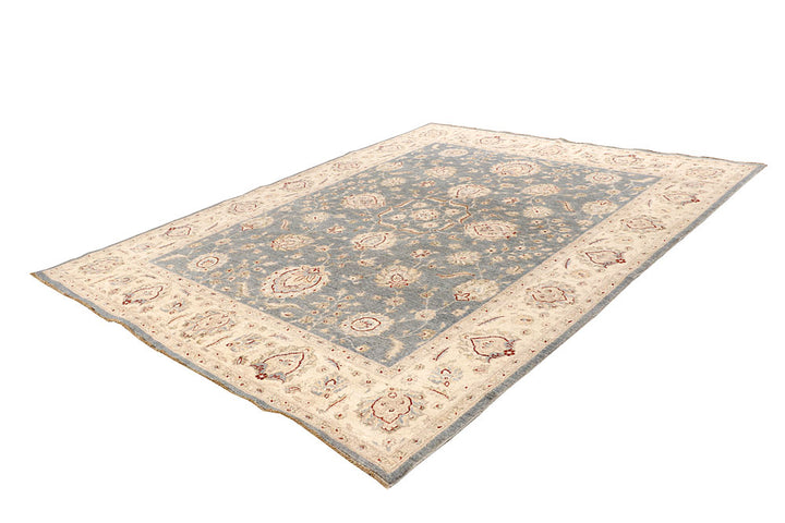 Light Slate Grey Oushak 7' 10 x 9' 10 - No. 64678 - ALRUG Rug Store