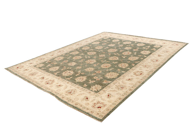 Dark Olive Green Ziegler 7' 10 x 9' 10 - No. 64679 - ALRUG Rug Store