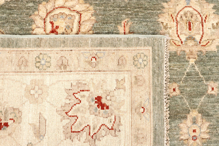 Dark Olive Green Ziegler 7' 10 x 9' 10 - No. 64679 - ALRUG Rug Store