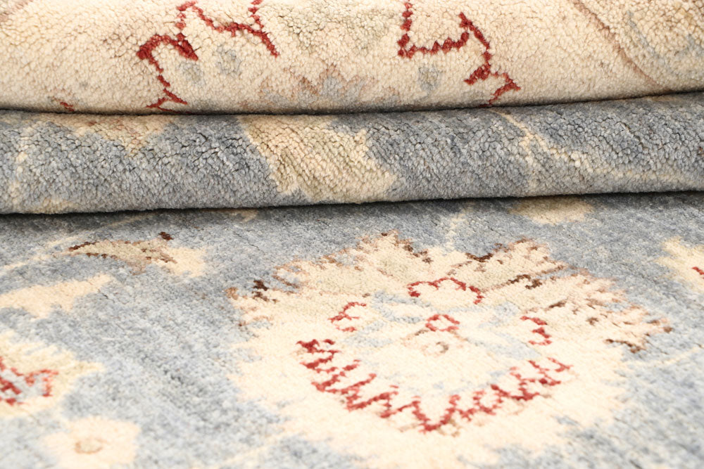 Light Slate Grey Ziegler 8' 1 x 9' 9 - No. 64681 - ALRUG Rug Store