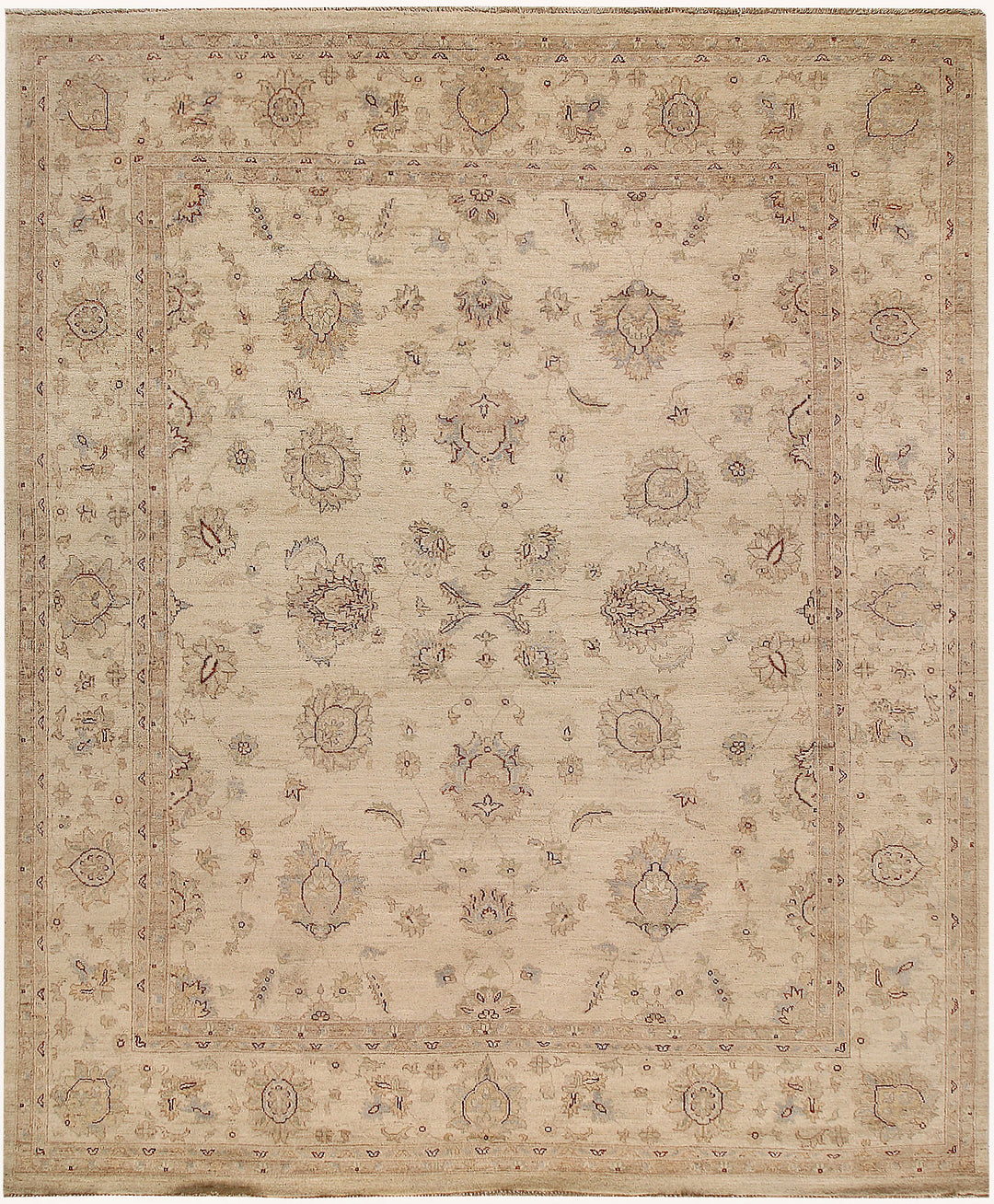 Tan Ziegler 7' 10 x 9' 8 - No. 64682 - ALRUG Rug Store