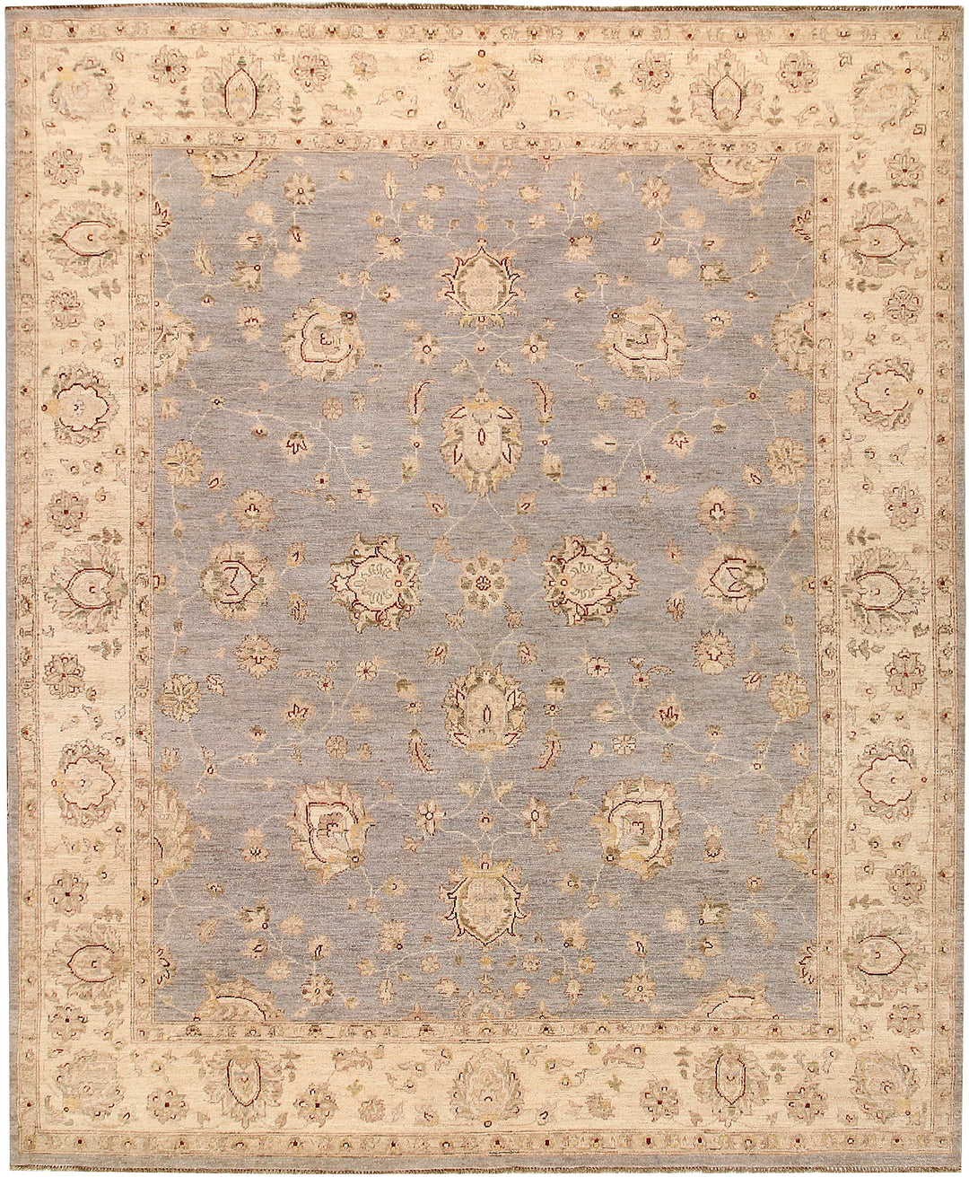 Silver Ziegler 7' 10 x 9' 7 - No. 64683 - ALRUG Rug Store