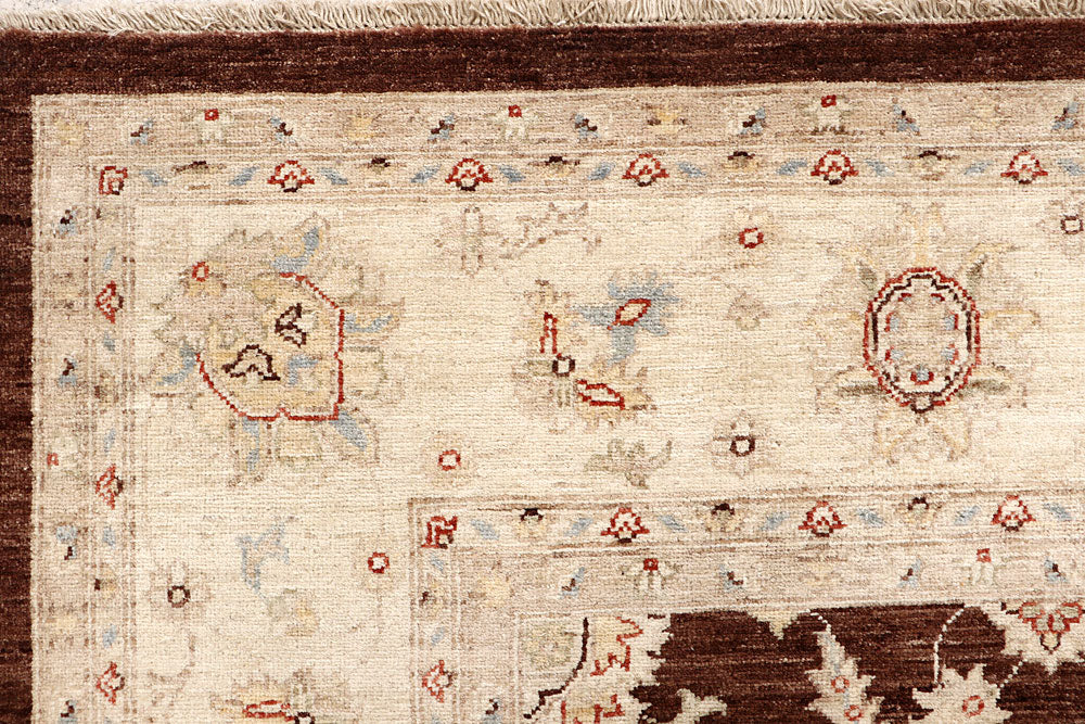 Saddle Brown Ziegler 7' 11 x 9' 10 - No. 64684 - ALRUG Rug Store