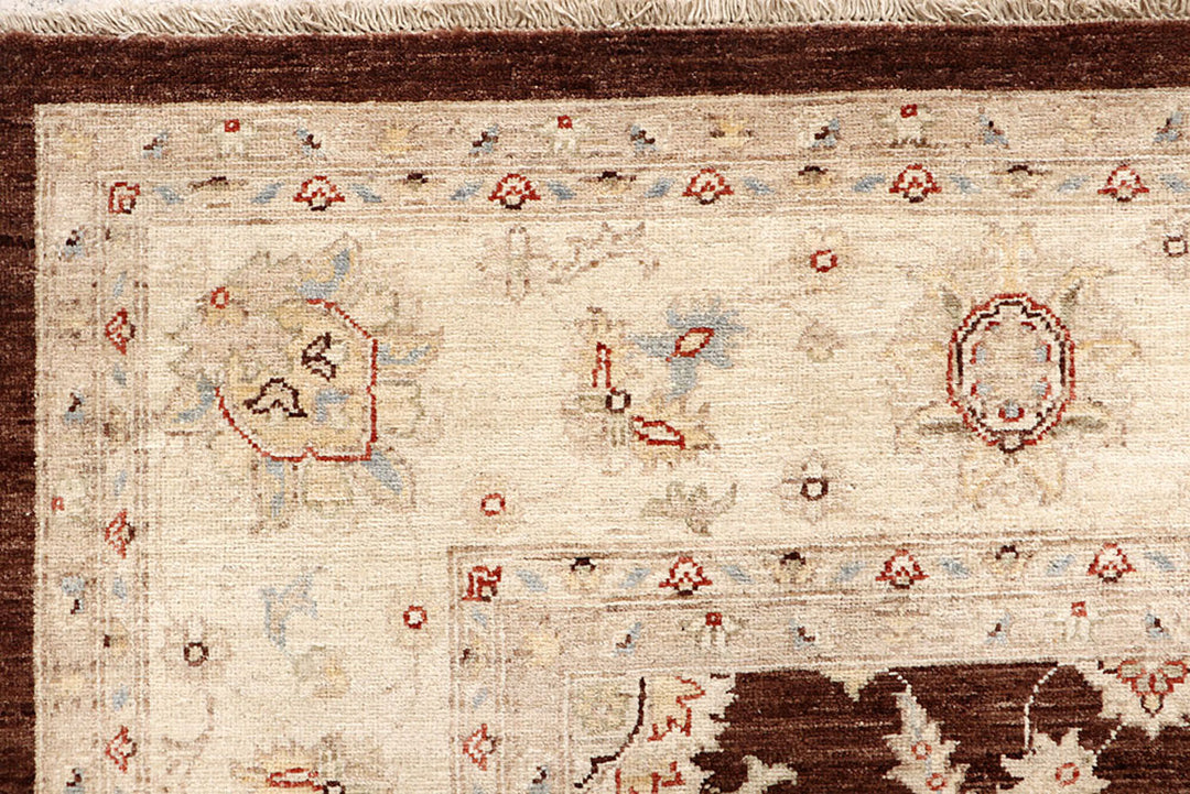 Saddle Brown Ziegler 7'  11" x 9'  10" - No. QA78129