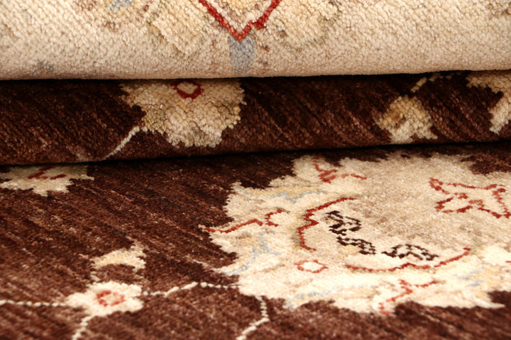 Saddle Brown Ziegler 7' 11 x 9' 10 - No. 64684 - ALRUG Rug Store