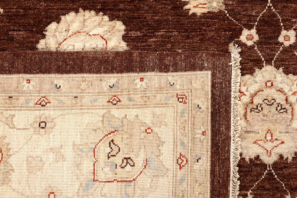 Saddle Brown Ziegler 7' 11 x 9' 10 - No. 64684 - ALRUG Rug Store