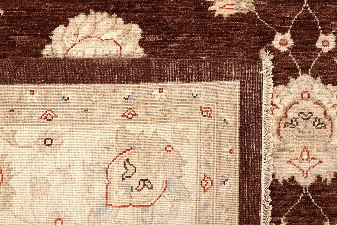 Saddle Brown Ziegler 7'  11" x 9'  10" - No. QA78129