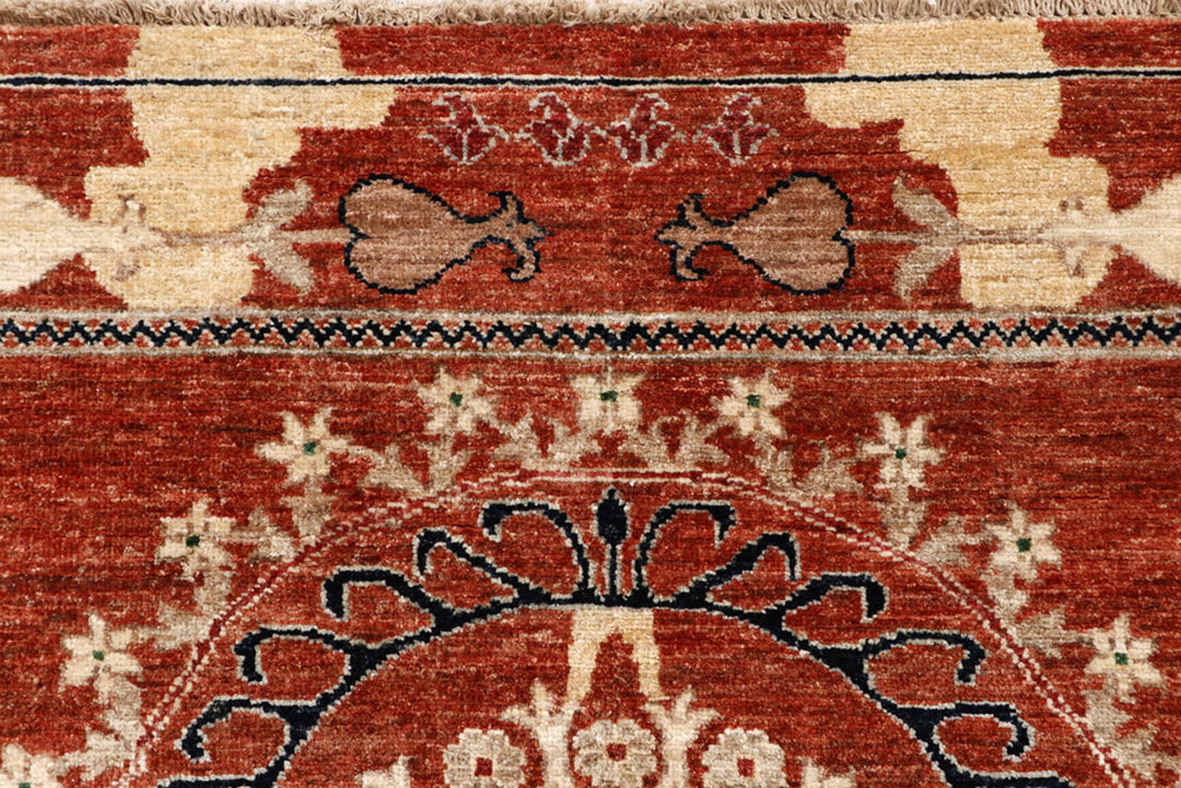 Chocolate Oushak 7'  11" x 9'  6" - No. QA67575