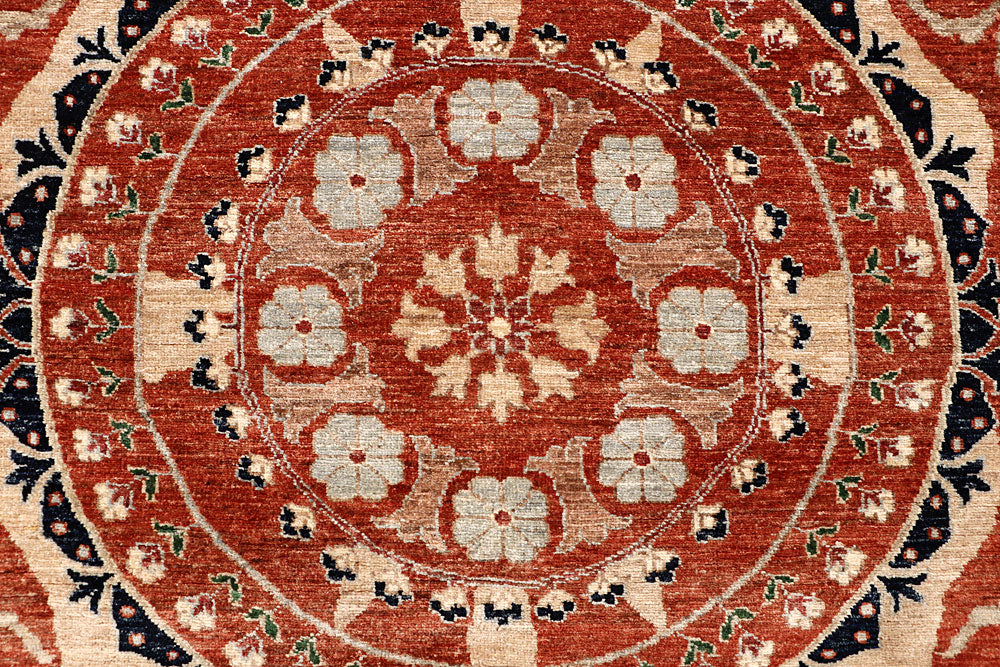 Chocolate Oushak 7' 11 x 9' 6 - No. 64685 - ALRUG Rug Store