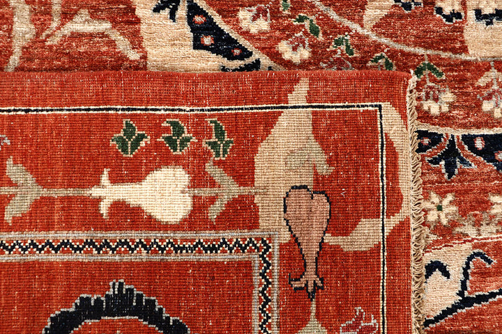 Chocolate Oushak 7' 11 x 9' 6 - No. 64685 - ALRUG Rug Store