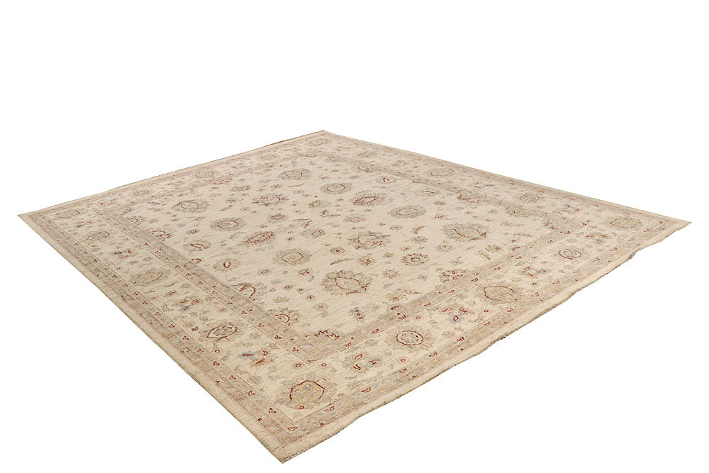 Blanched Almond Ziegler 7' 10 x 9' 8 - No. 64687 - ALRUG Rug Store