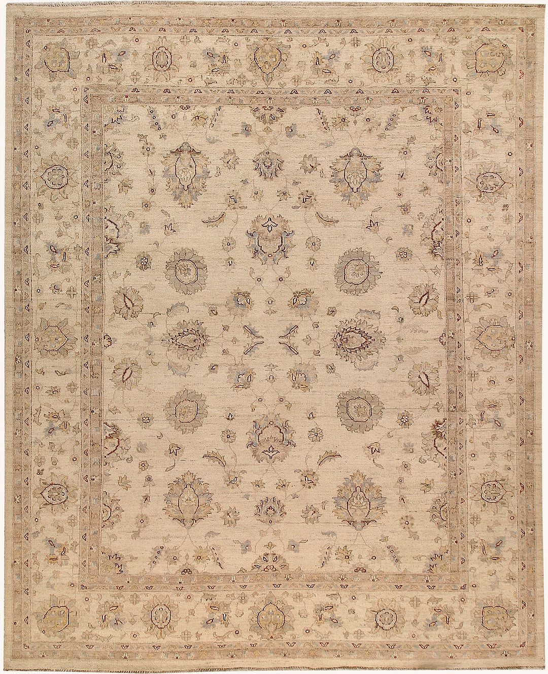 Blanched Almond Ziegler 7' 10 x 9' 8 - No. 64687 - ALRUG Rug Store