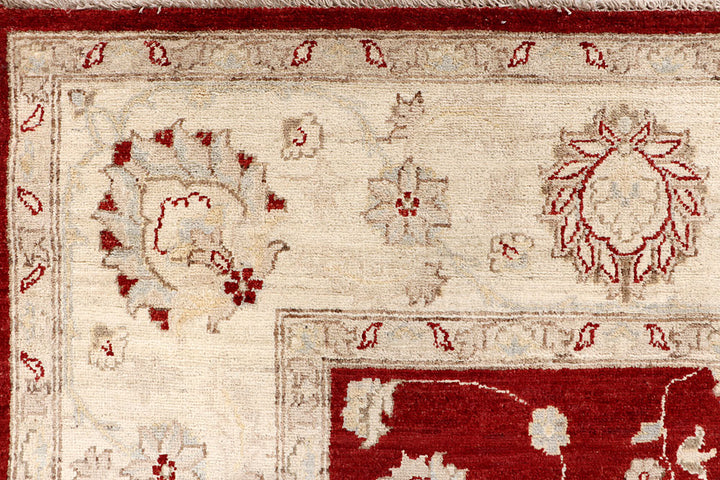 Dark Red Ziegler 7' 10 x 9' 10 - No. 64688 - ALRUG Rug Store