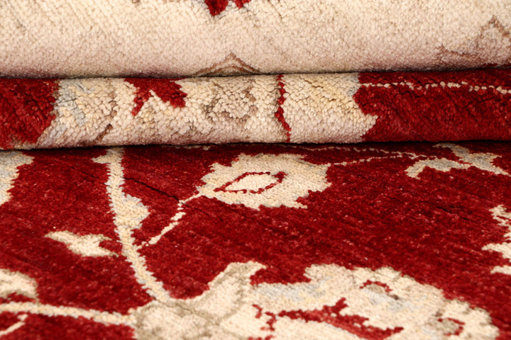 Dark Red Ziegler 7' 10 x 9' 10 - No. 64688 - ALRUG Rug Store