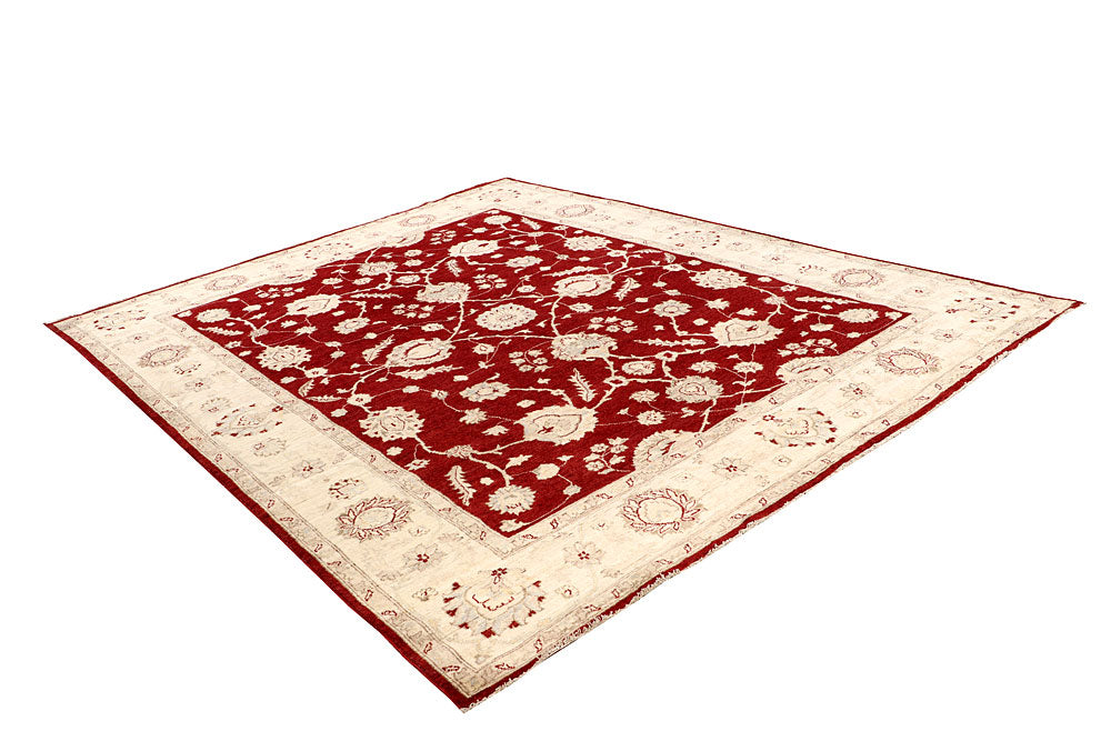 Dark Red Ziegler 7' 10 x 9' 10 - No. 64688 - ALRUG Rug Store