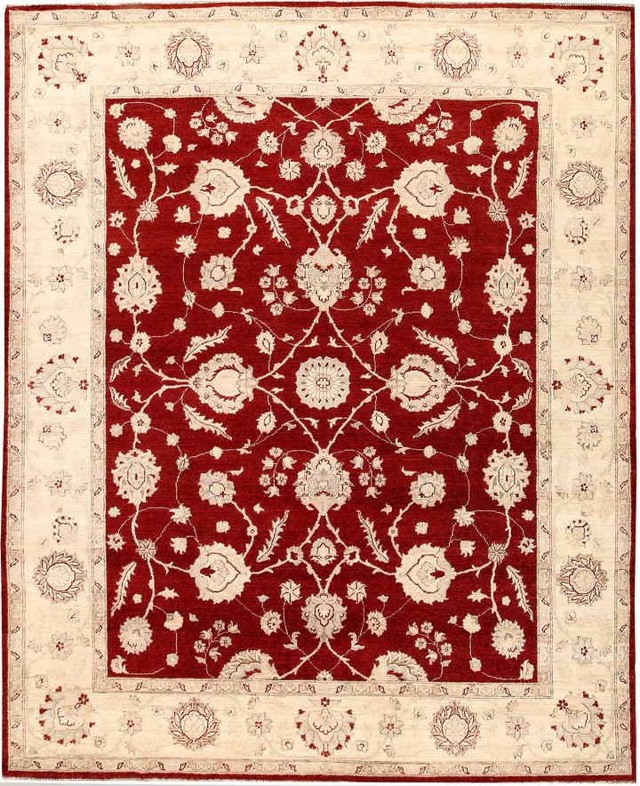 Dark Red Ziegler 7' 10 x 9' 10 - No. 64688 - ALRUG Rug Store
