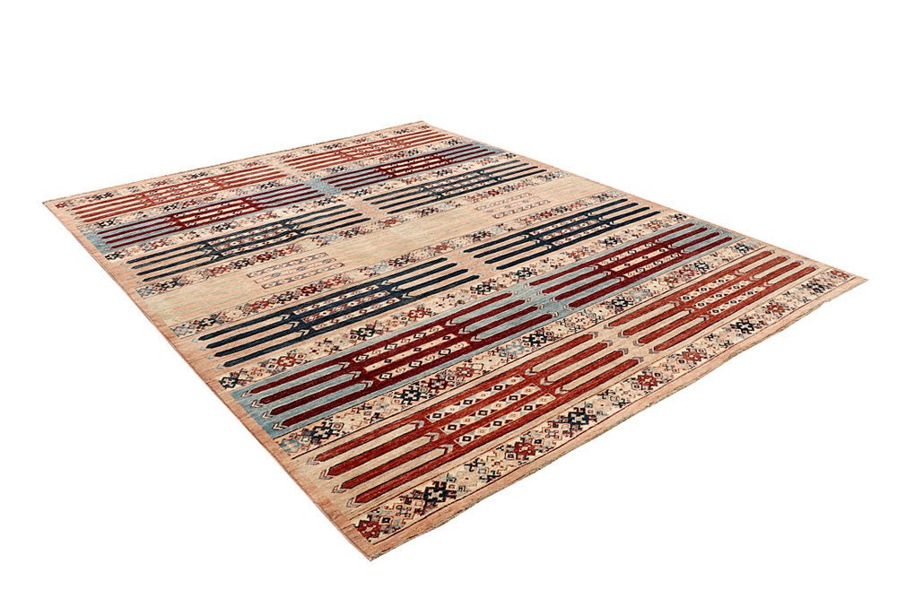 Multi Colored Oushak 8' x 9' 11 - No. 64689 - ALRUG Rug Store