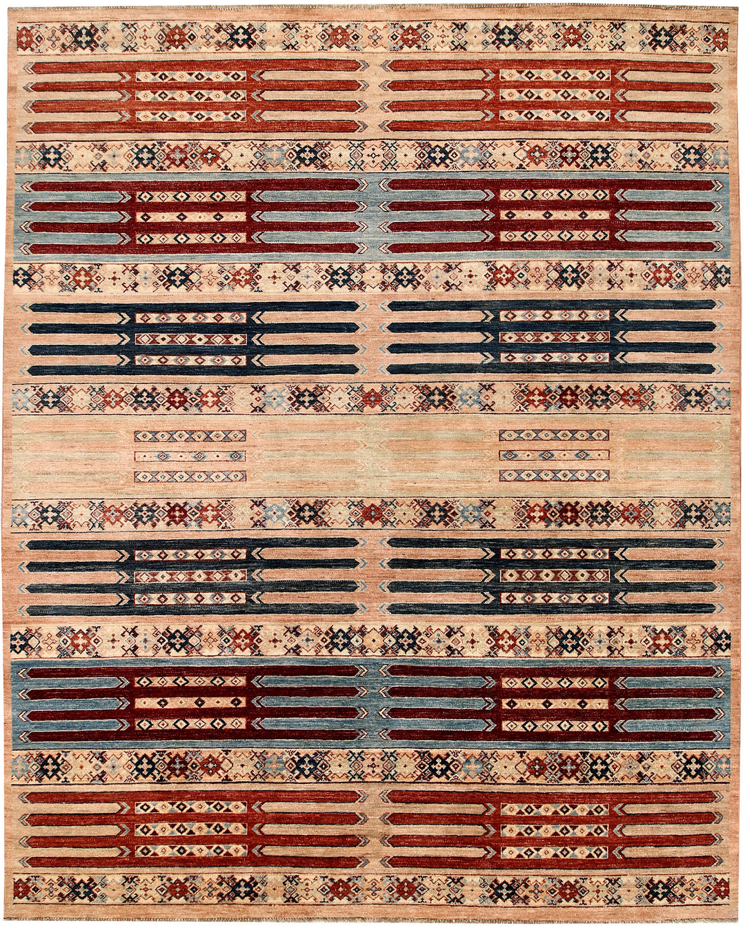 Multi Colored Oushak 8' x 9' 11 - No. 64689 - ALRUG Rug Store