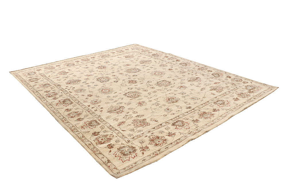 Blanched Almond Ziegler 7' 10 x 9' 4 - No. 64690 - ALRUG Rug Store