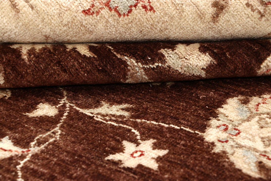 Saddle Brown Ziegler 8'  3" x 11'  2" - No. QA10119