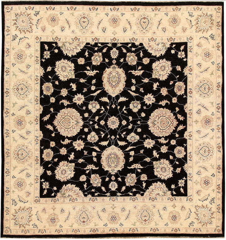Black Ziegler 8' x 8' 4 - No. 64693 - ALRUG Rug Store
