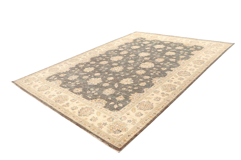 Grey Ziegler 7' 11 x 10' 10 - No. 64694 - ALRUG Rug Store
