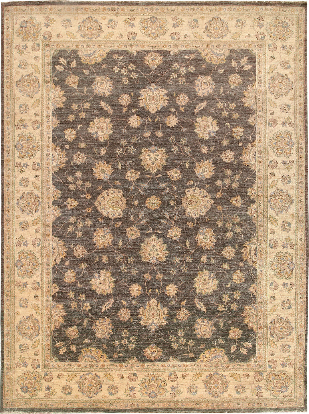 Grey Ziegler 7' 11 x 10' 10 - No. 64694 - ALRUG Rug Store
