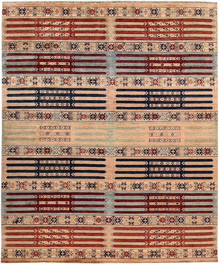 Multi Colored Oushak 8'  2" x 9'  9" - No. QA38654