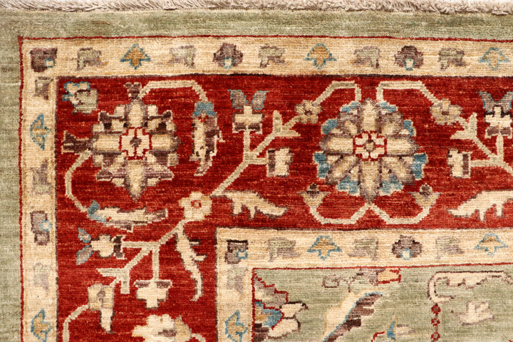 Dark Khaki Ziegler 8' 3 x 9' 5 - No. 64697 - ALRUG Rug Store