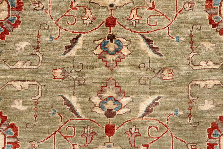 Dark Khaki Ziegler 8' 3 x 9' 5 - No. 64697 - ALRUG Rug Store