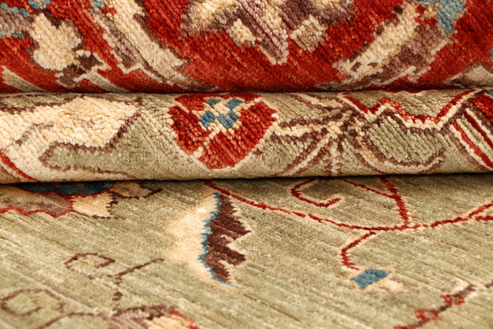 Dark Khaki Ziegler 8' 3 x 9' 5 - No. 64697 - ALRUG Rug Store